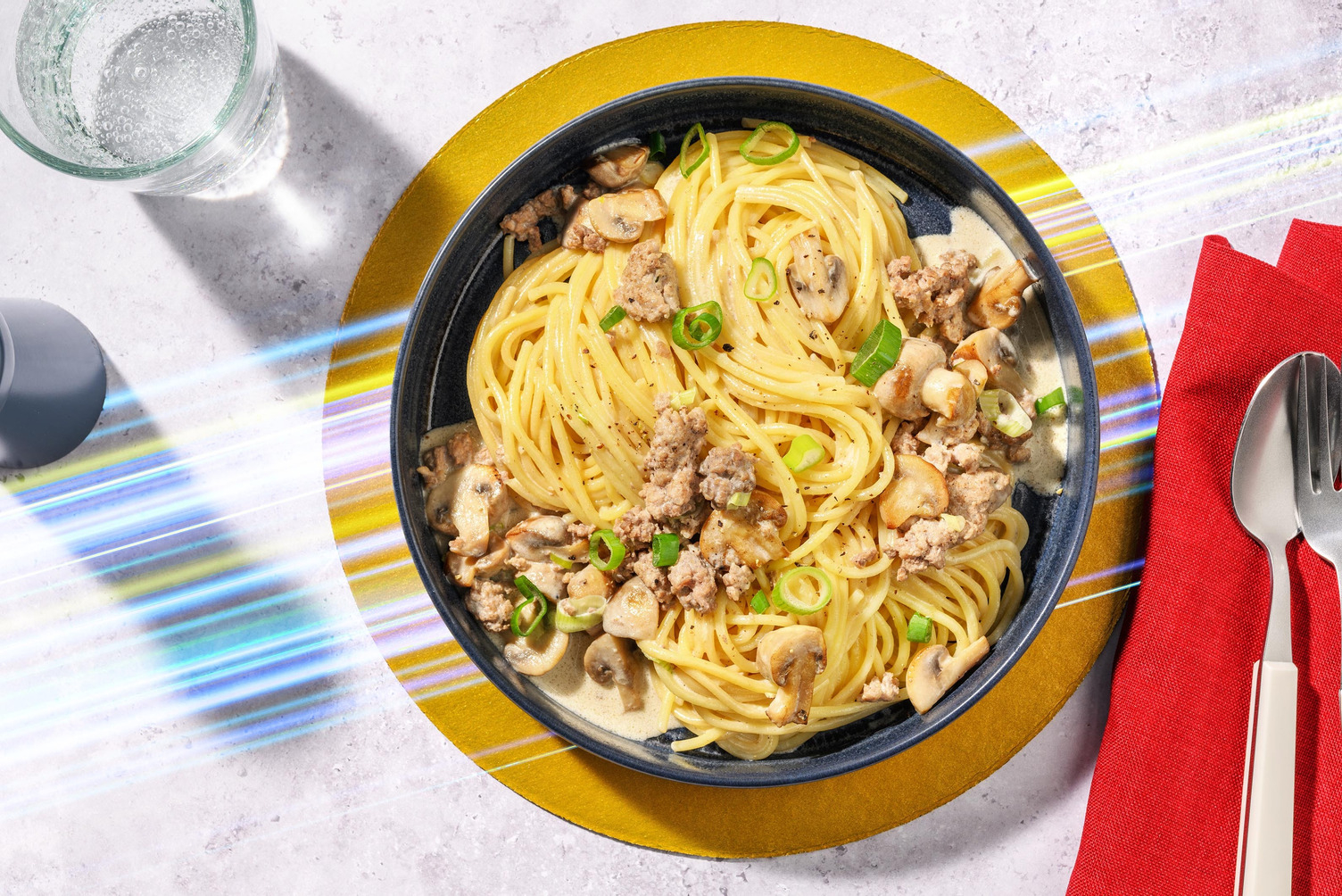 Sonics geheime Chaos-Smaragd-Pasta mit Miso-Soße