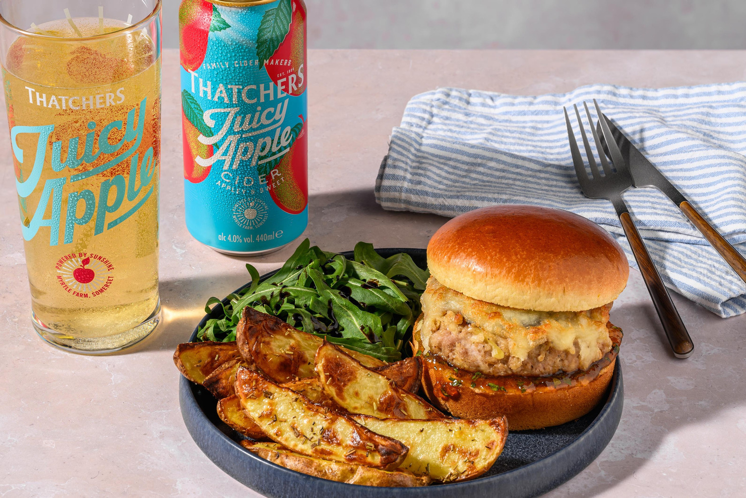 Family Favourite Pork and Apple Burger