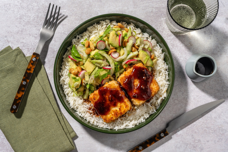 Kokospanerad tofu