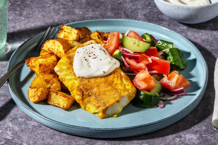 Indisk krydret torsk