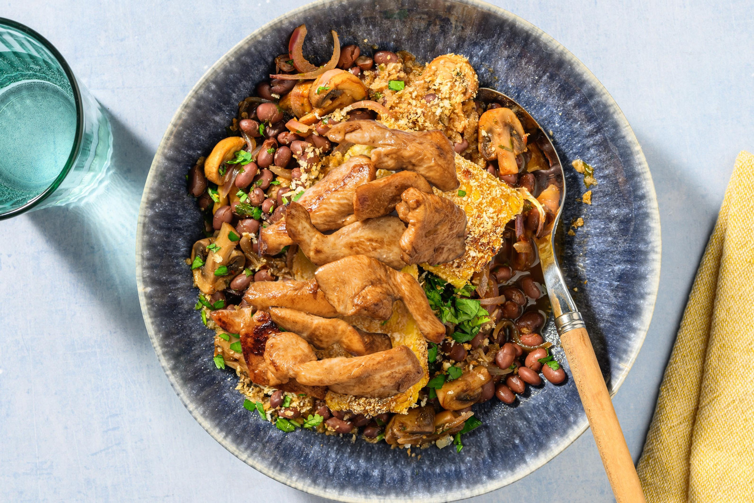 Mexican Elote-Style Maiskolben & extra Hähnchen