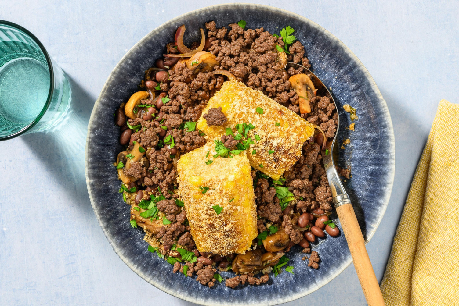 Mexican Elote-Style Maiskolben & extra Bio-Rinderhack