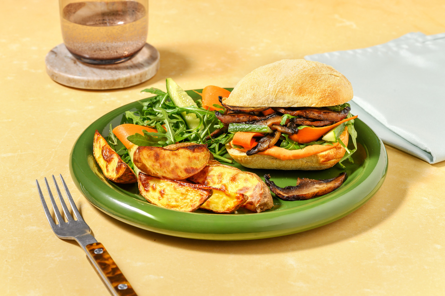 Veggie Bánh Mì Inspired Portobello Mushroom Sub