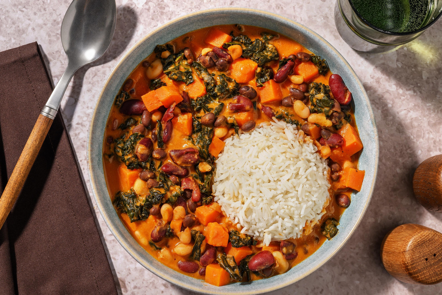 Warming Ginger, Peanut and Coconut Curry