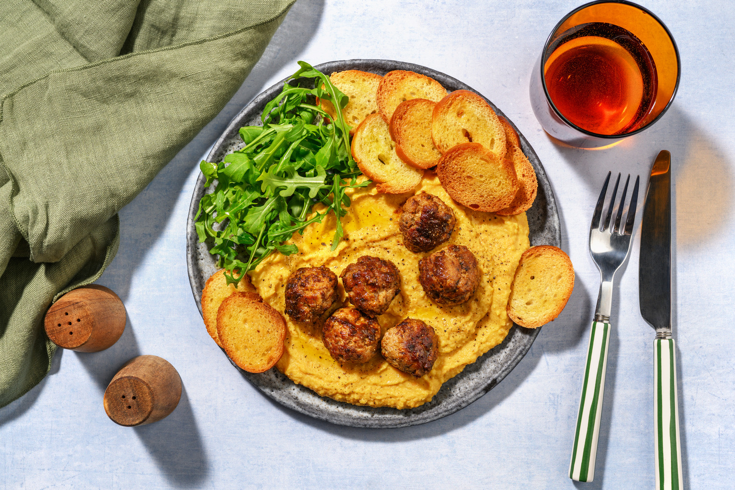 Polpettine di pollo genuine alle spezie