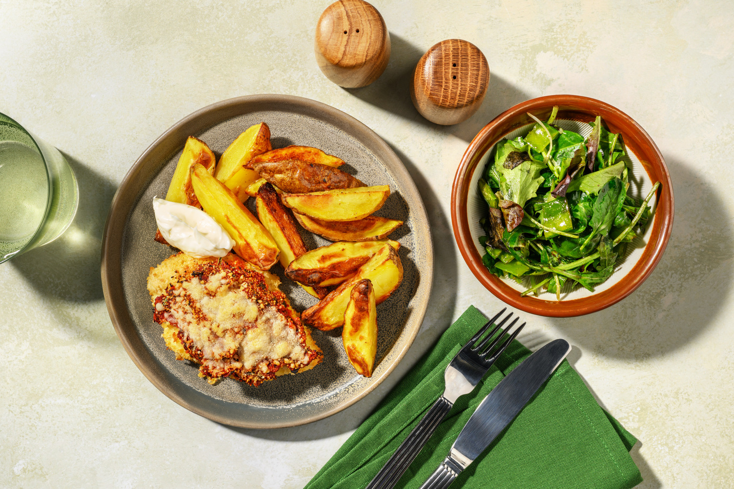 Klassisk kyckling parmigiana 