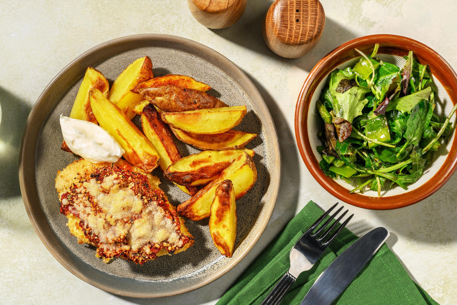 Klassisk kylling parmigiana