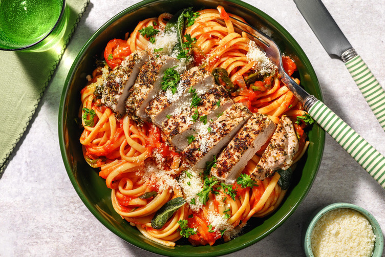 Salviastekta fläskkotletter