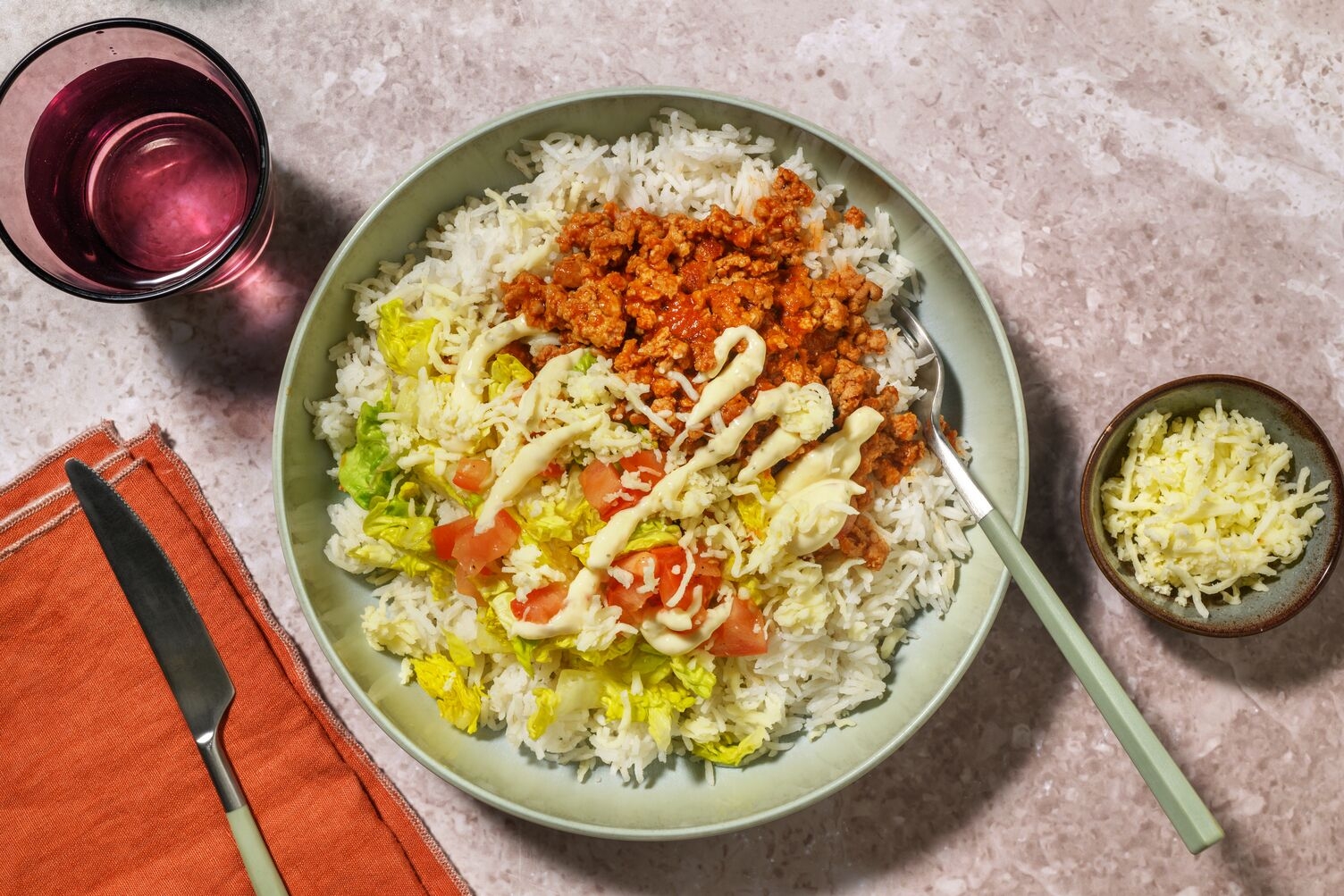 Easy Double Pork Cheeseburger Inspired Bowl