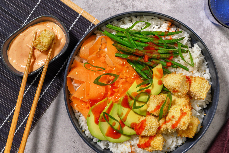 Sprø bang bang-tofu