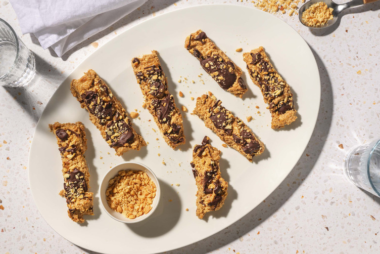 Dadel- och jordnötsbars