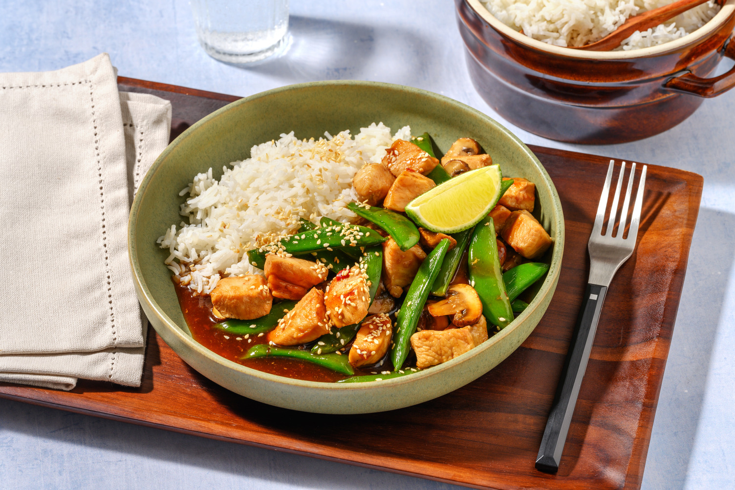 Super Quick Szechuan Double Chicken Stir-Fry