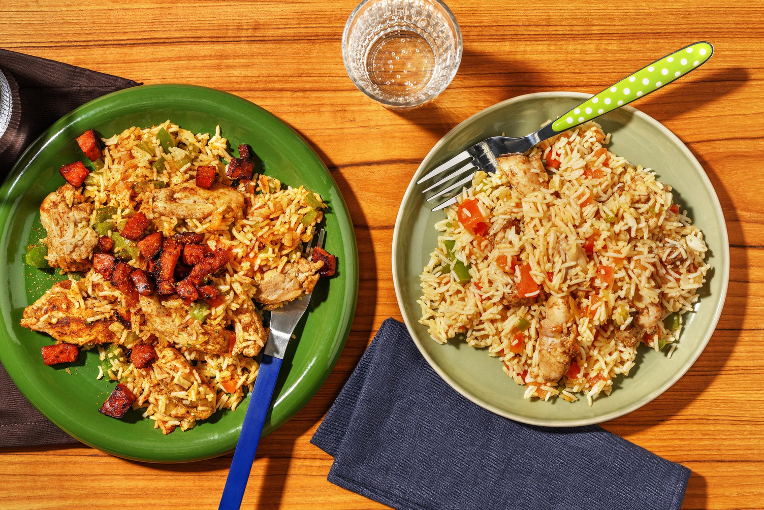 Rijst en kip à la Jambalaya