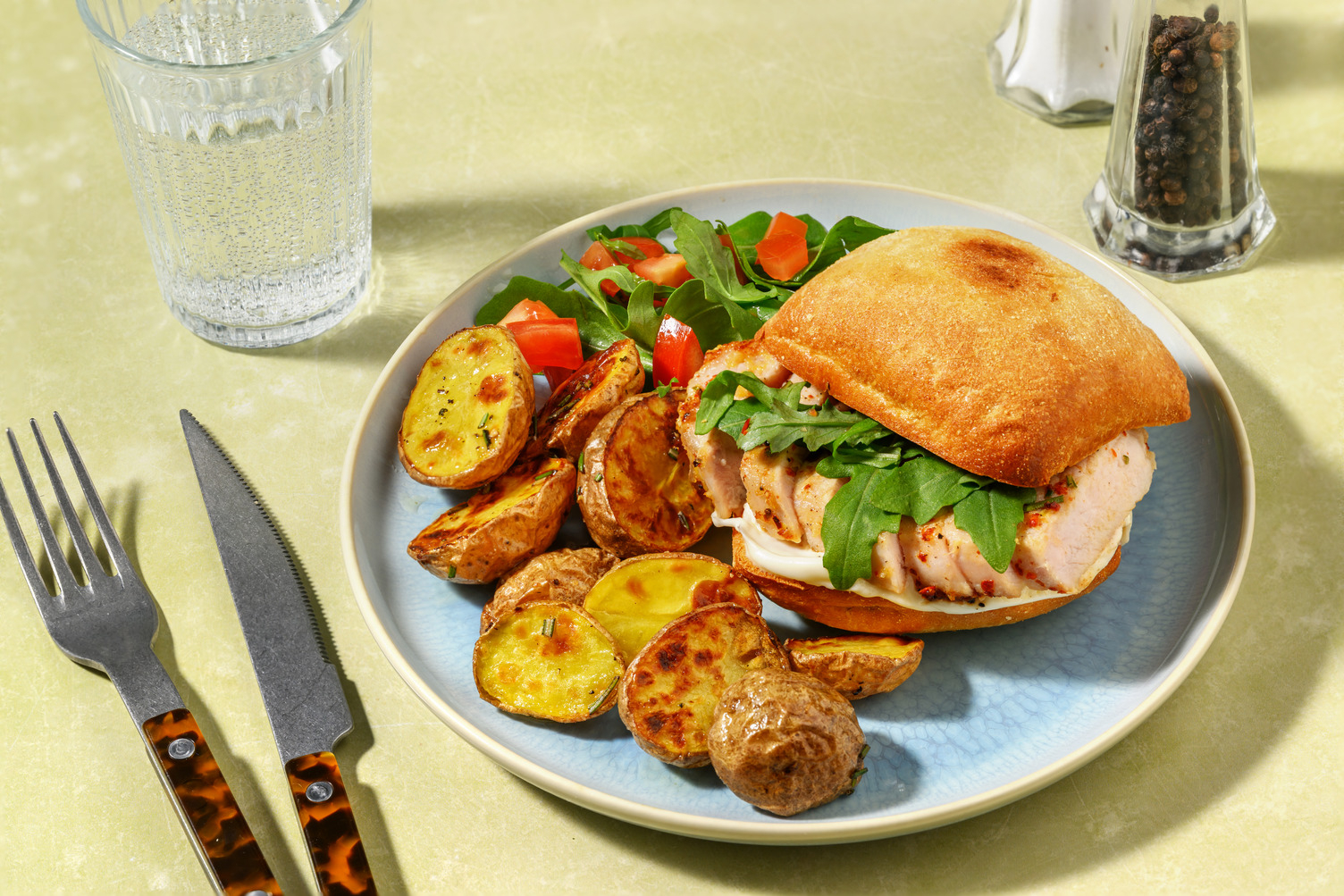 Porchetta Inspired Pork Ciabatta Rolls