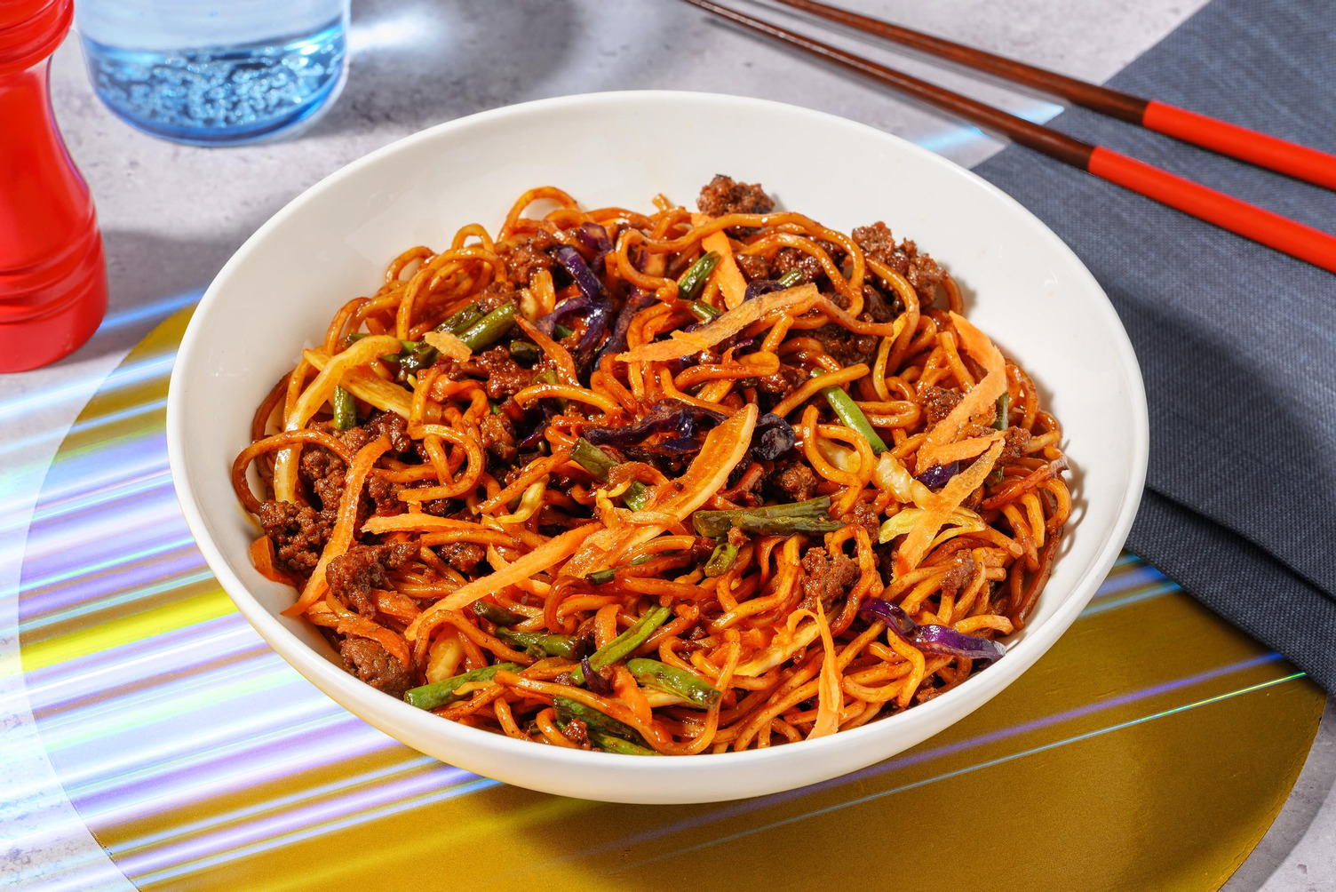 Gotta Go Fast Gochujang Beef Noodles