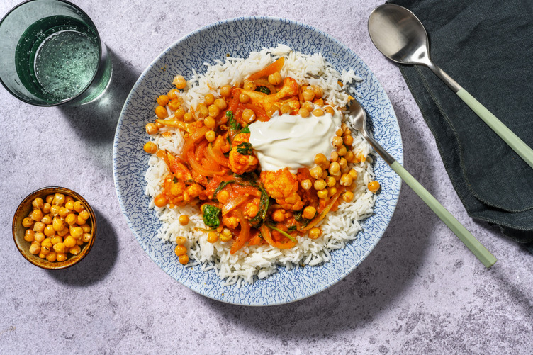 Make your own Curry Paste: North Indian Style Cauliflower Curry