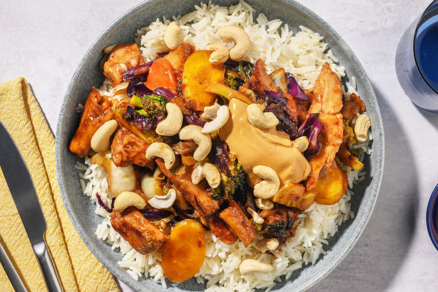 Teriyaki på vegobitar