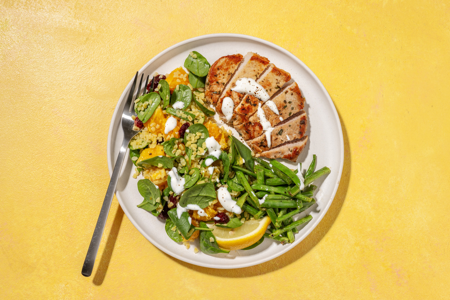 Hurtig urtemarineret svinekotelet