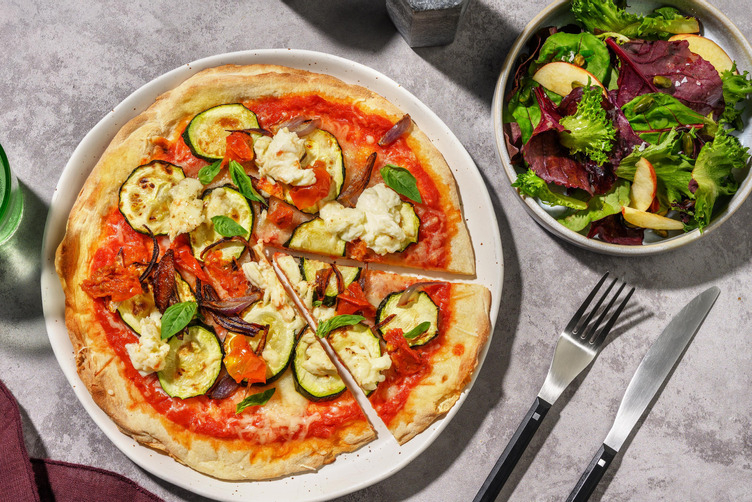 Vegetarisk Power-UP pizza