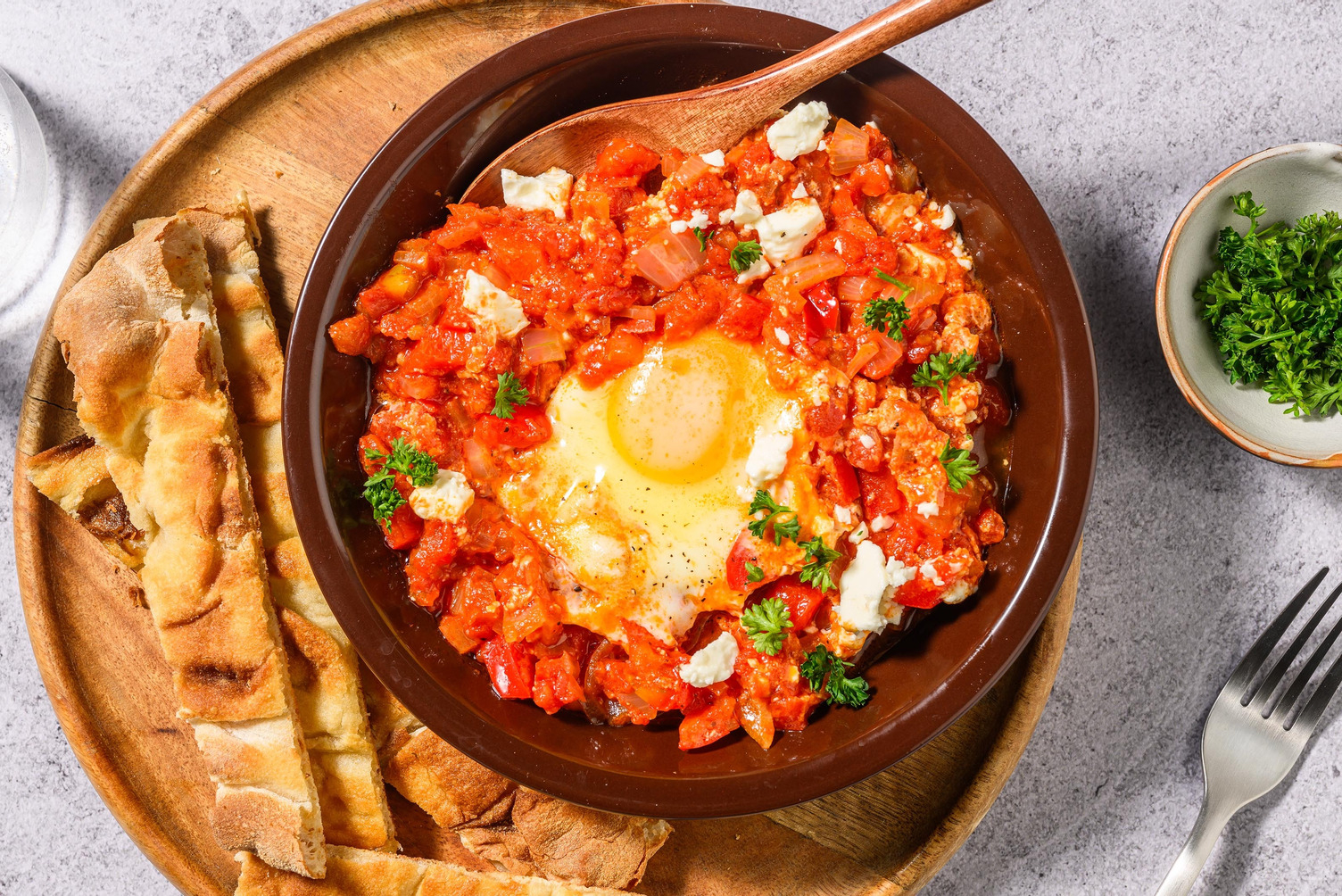Shakshuka - zuppa speziata stile Maghreb