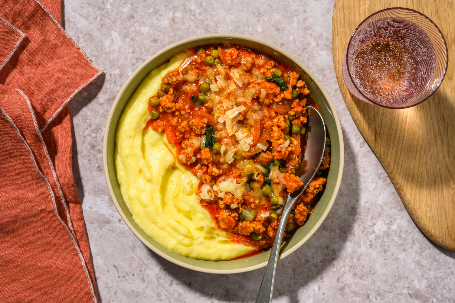 Spiced Beef Mince and Mash