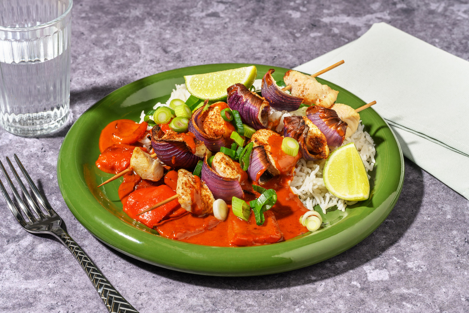 Spicy Prawn Satay Skewers 