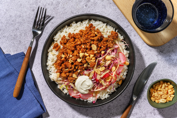 Vietnamese-Style Caramelised Pork & Rice Bowl