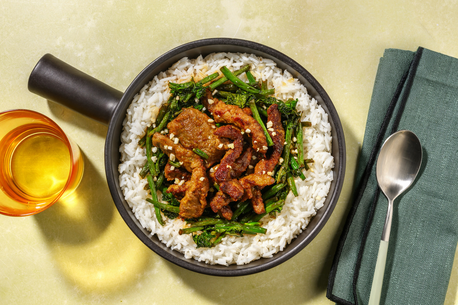 Double Southeast Asian-Spiced Beef & Garlic Rice