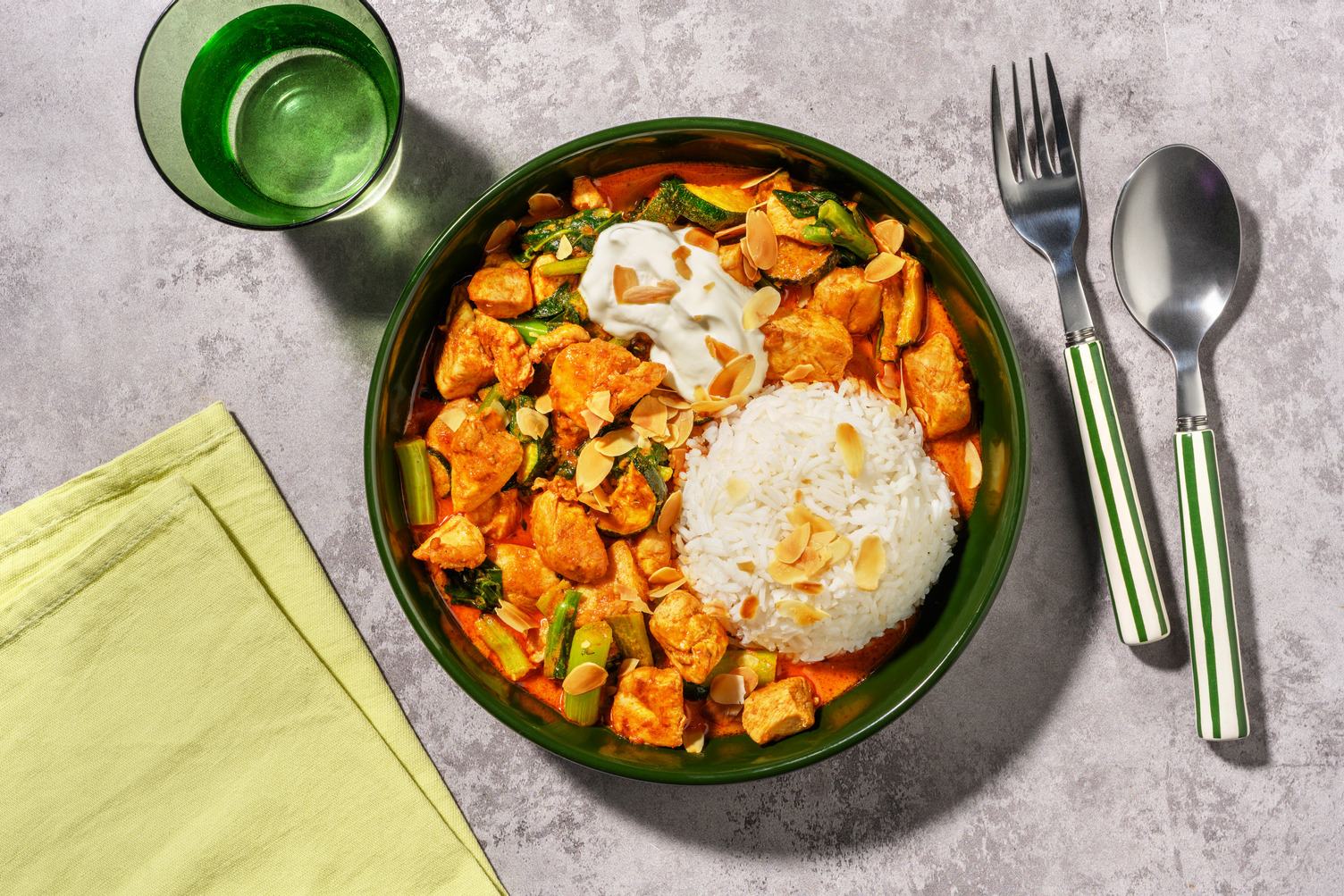 Tofu & Veggie Korma Curry