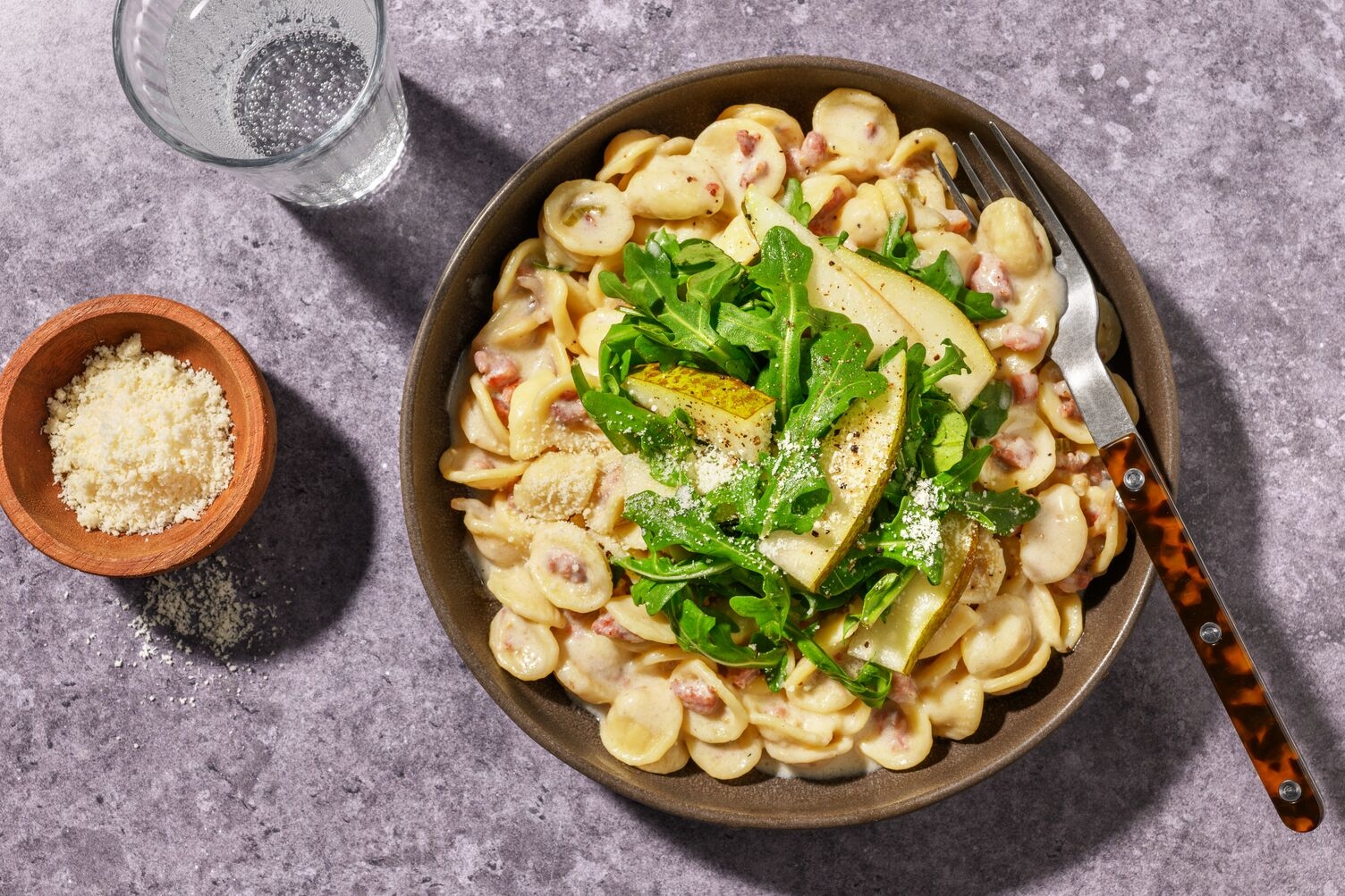 Chorizo & Truffle Cream Cheese Orecchiette