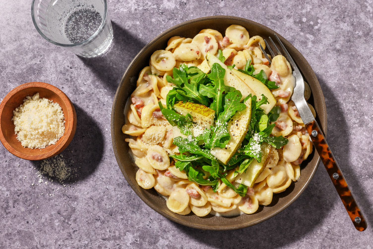 Bacon & Truffle Cream Cheese Orecchiette