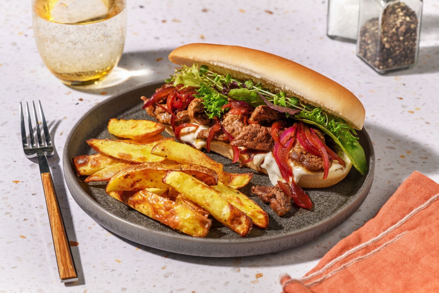 Caramelised Beef-Onion & Bacon Subs