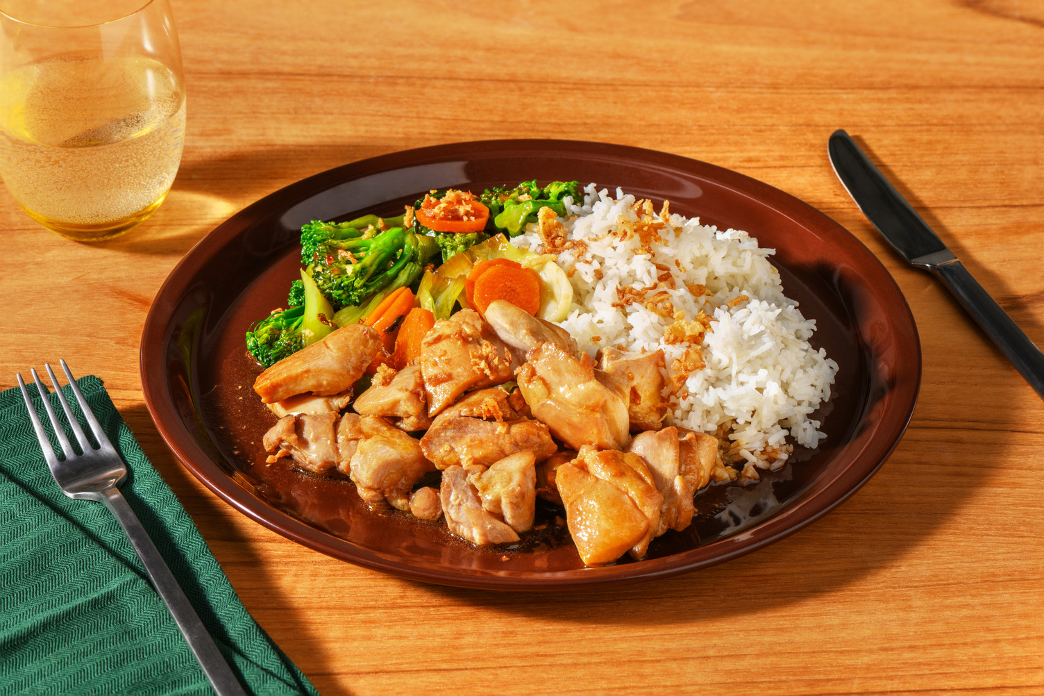 Soy Chicken & Sweet Chilli Veggie Stir-Fry