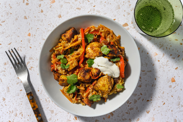 One-Pot Mumbai Prawn & Veggie Biryani 