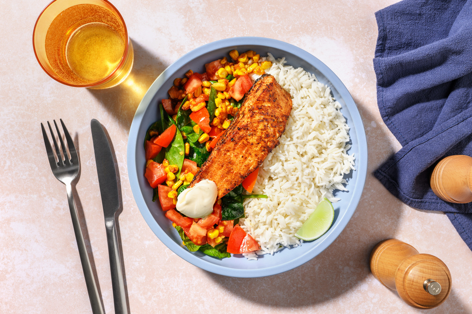 Jamaican Jerk Halloumi & Zesty Rapid Rice