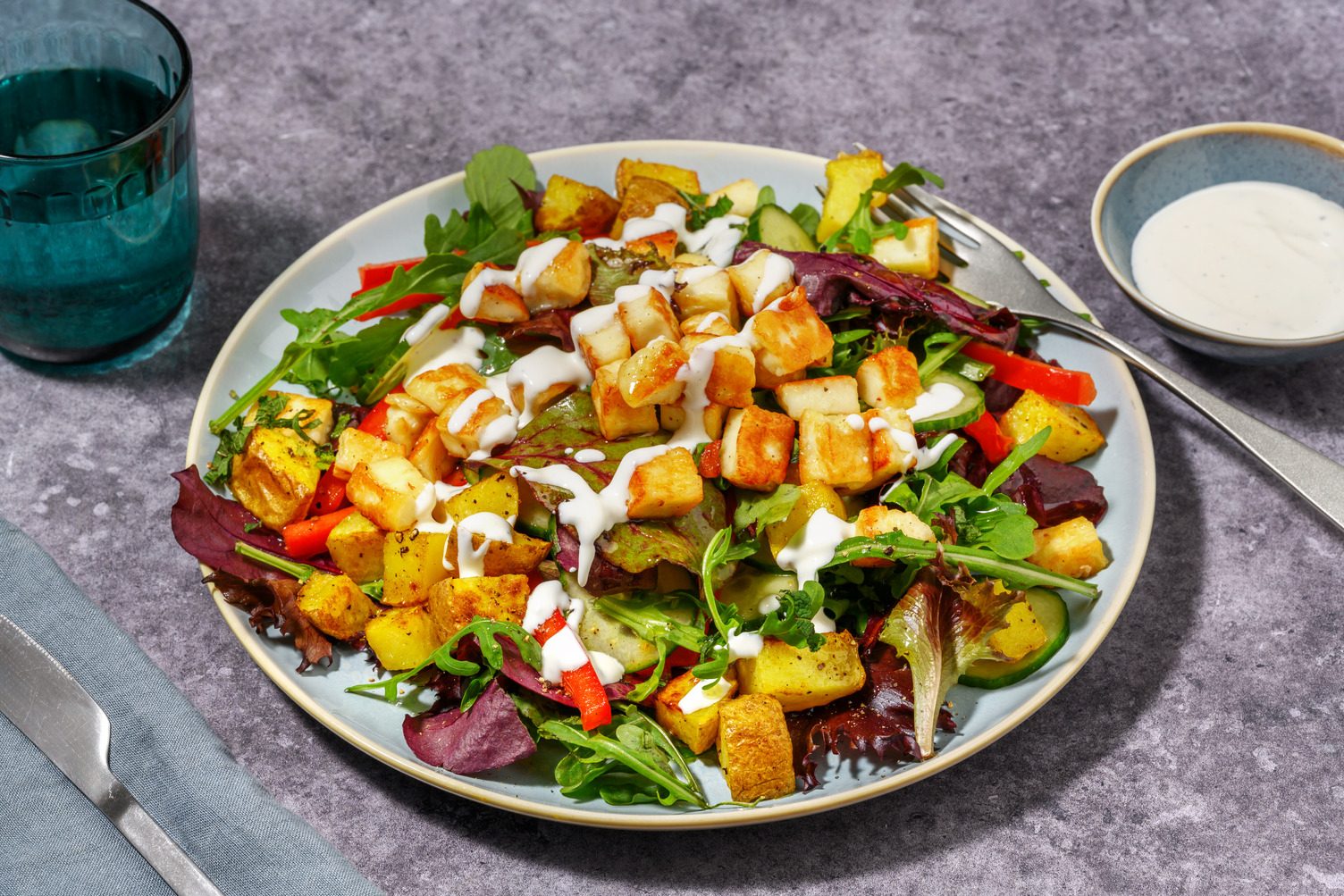 Double Honey Paneer & Mumbai Potato Salad
