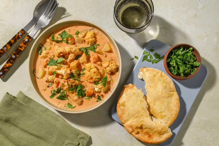 Mild Sambal Chicken Potato & Cauliflower Dhal