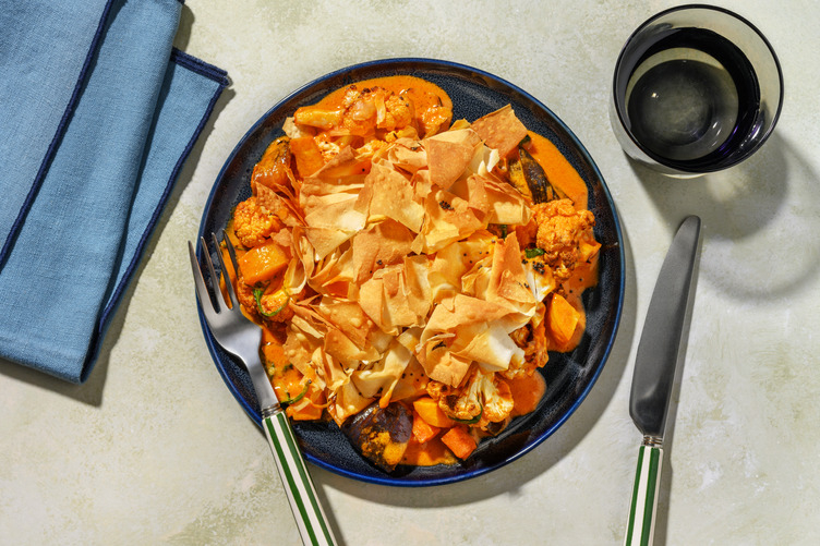 Mumbai Roast Chicken & Veggie Curry Pie