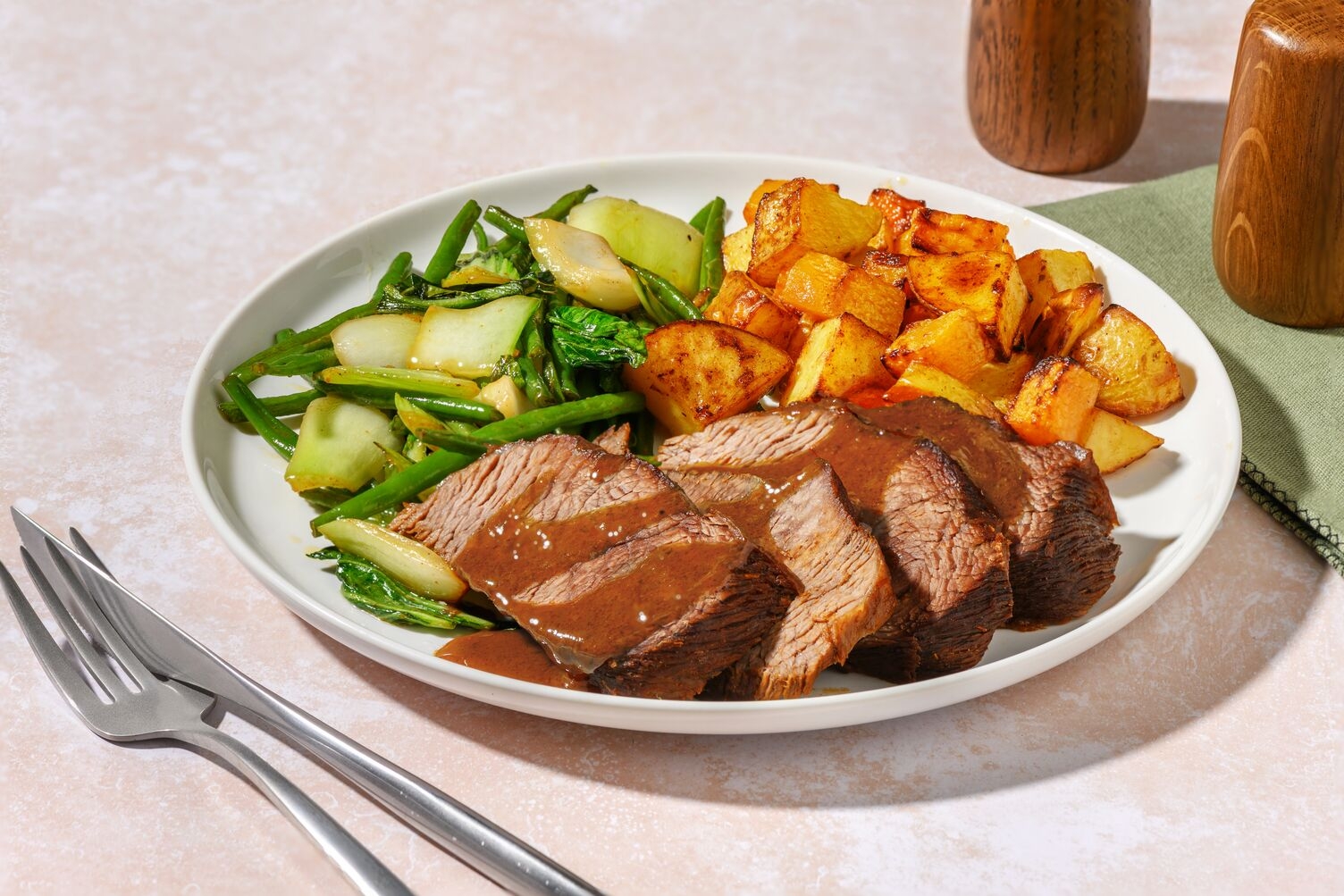 British Roast Chicken & Gravy