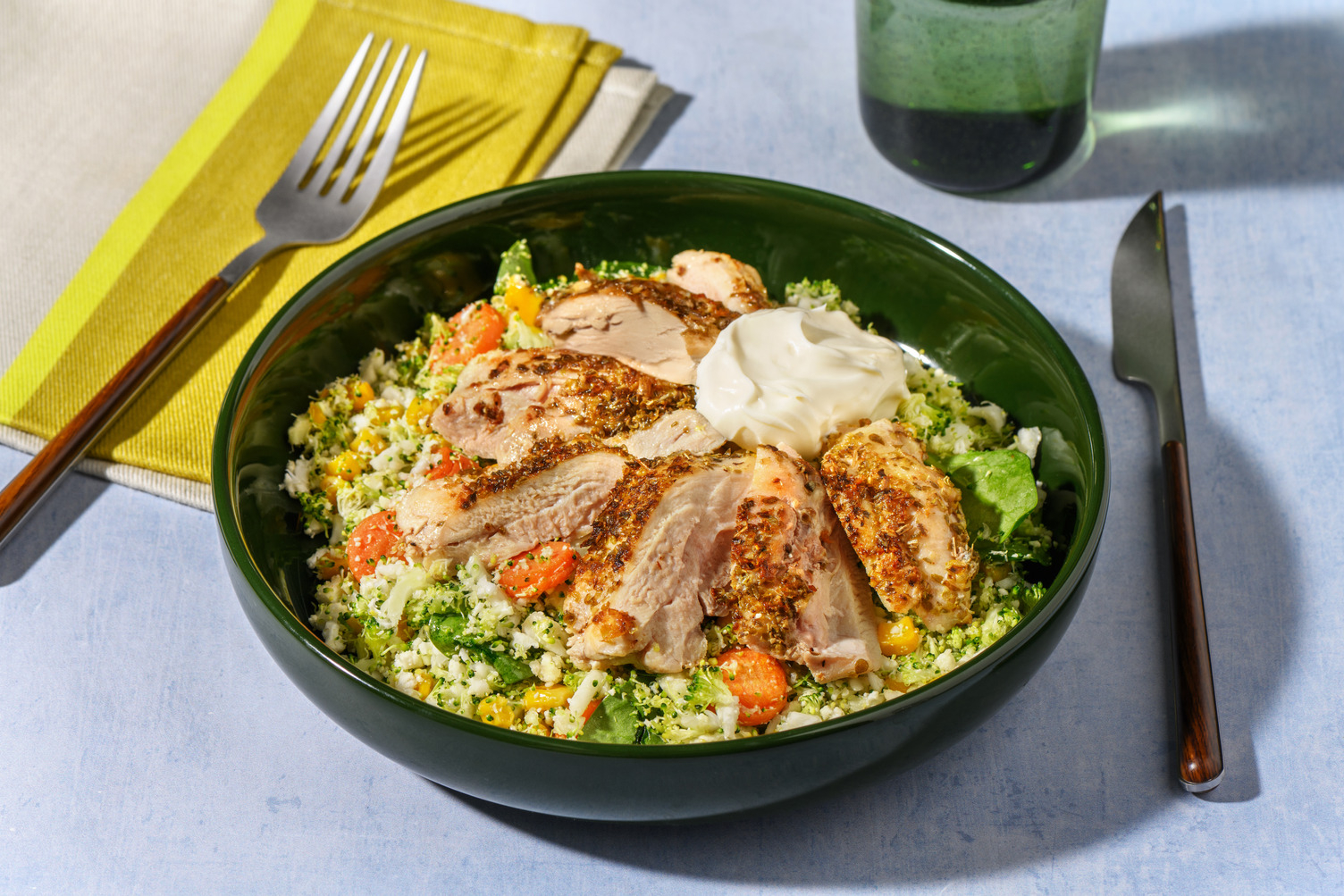 Pre-Marinated Double Chicken & Veggie Rice