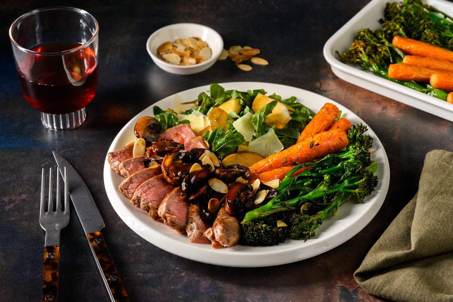 Premium Sirloin Tip & Balsamic Mushrooms