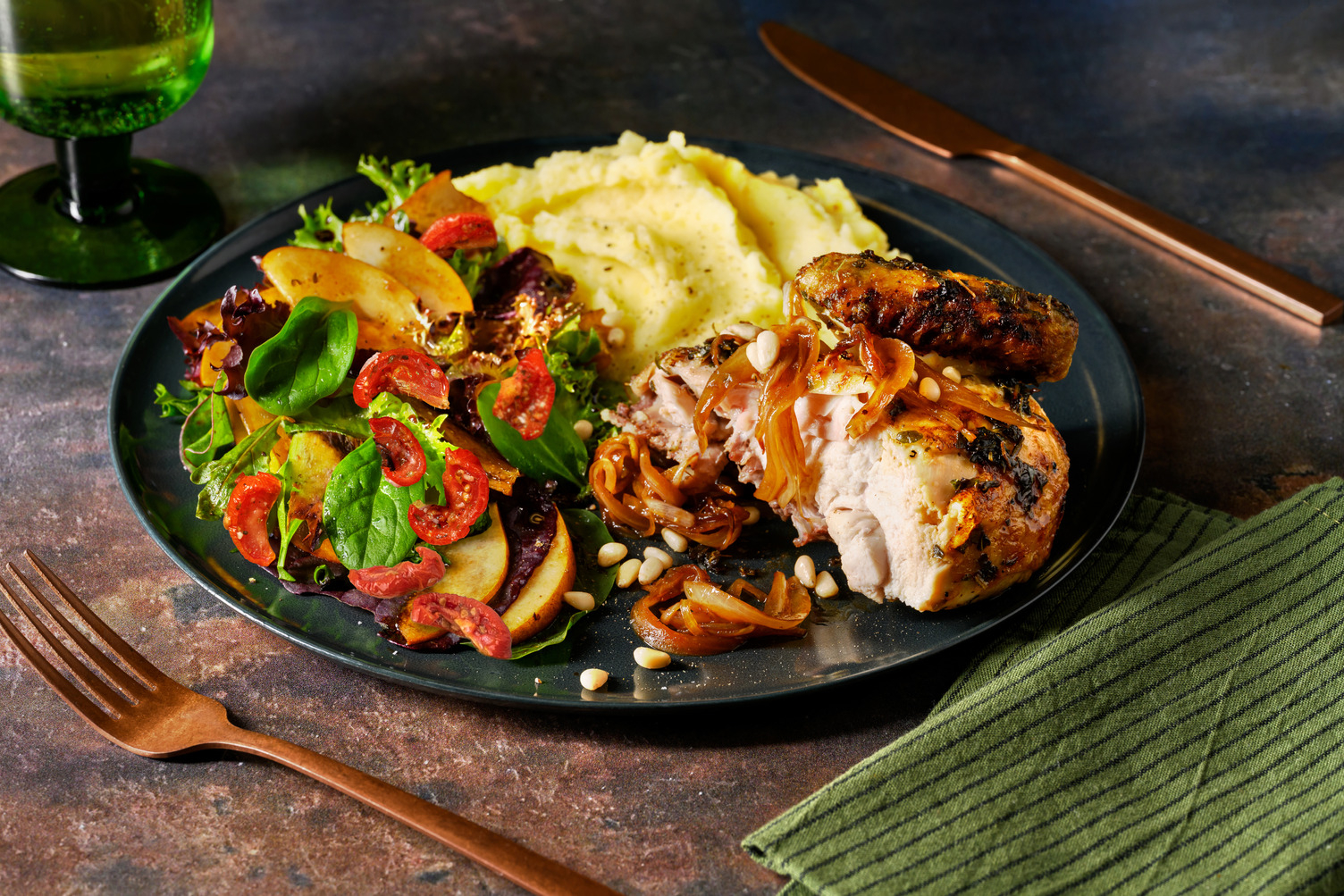 Sicilian-Style Roast Chicken Feast 