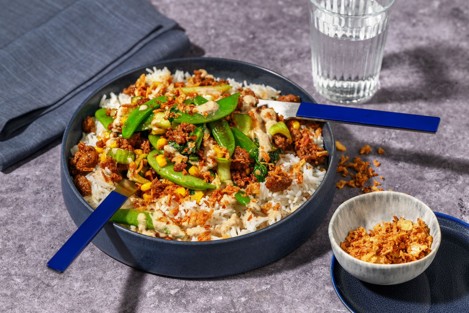 Teriyaki & Ginger Vegetable Gyoza Stir-Fry