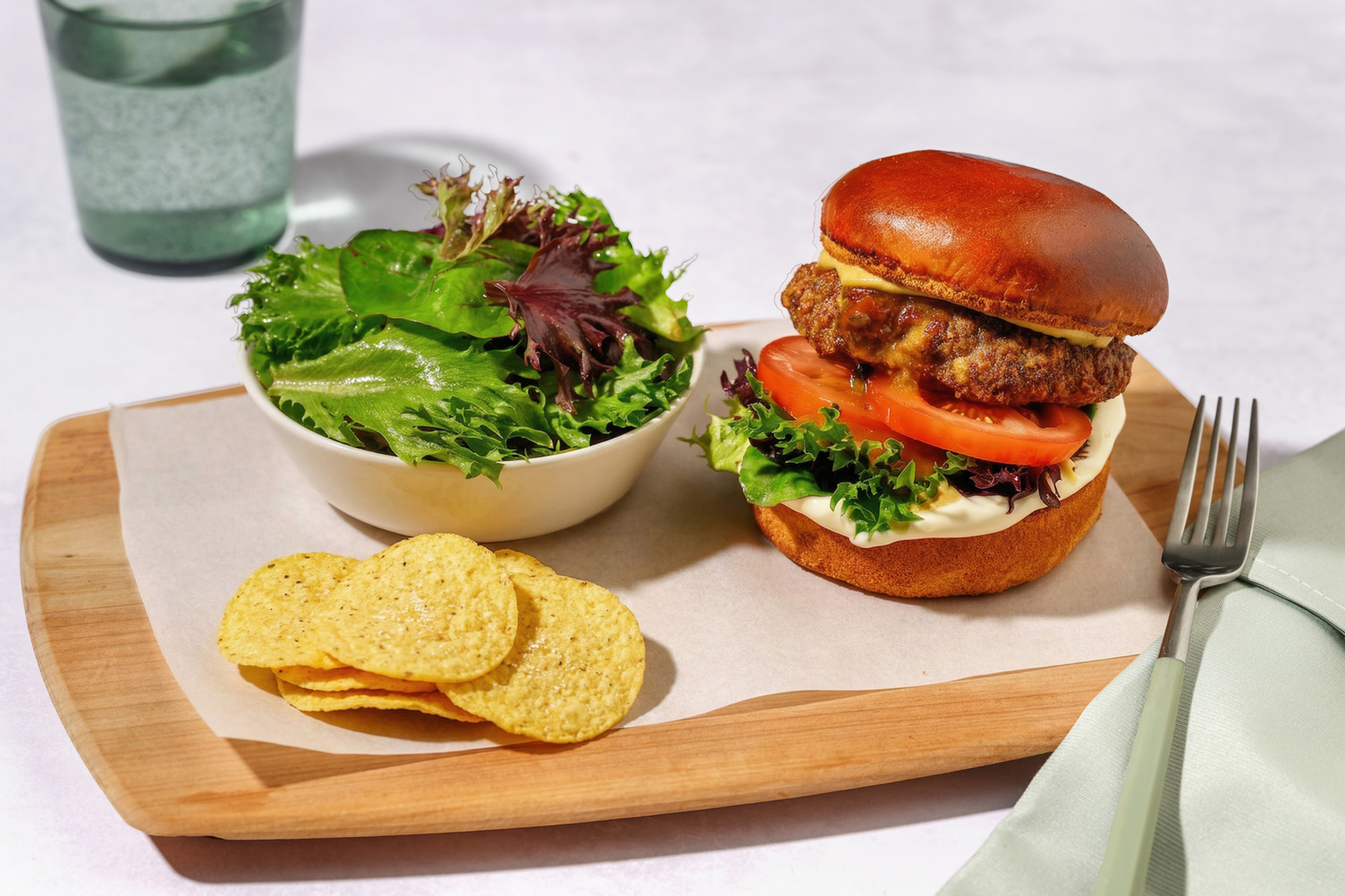 Classic Cheesy Beef Burger