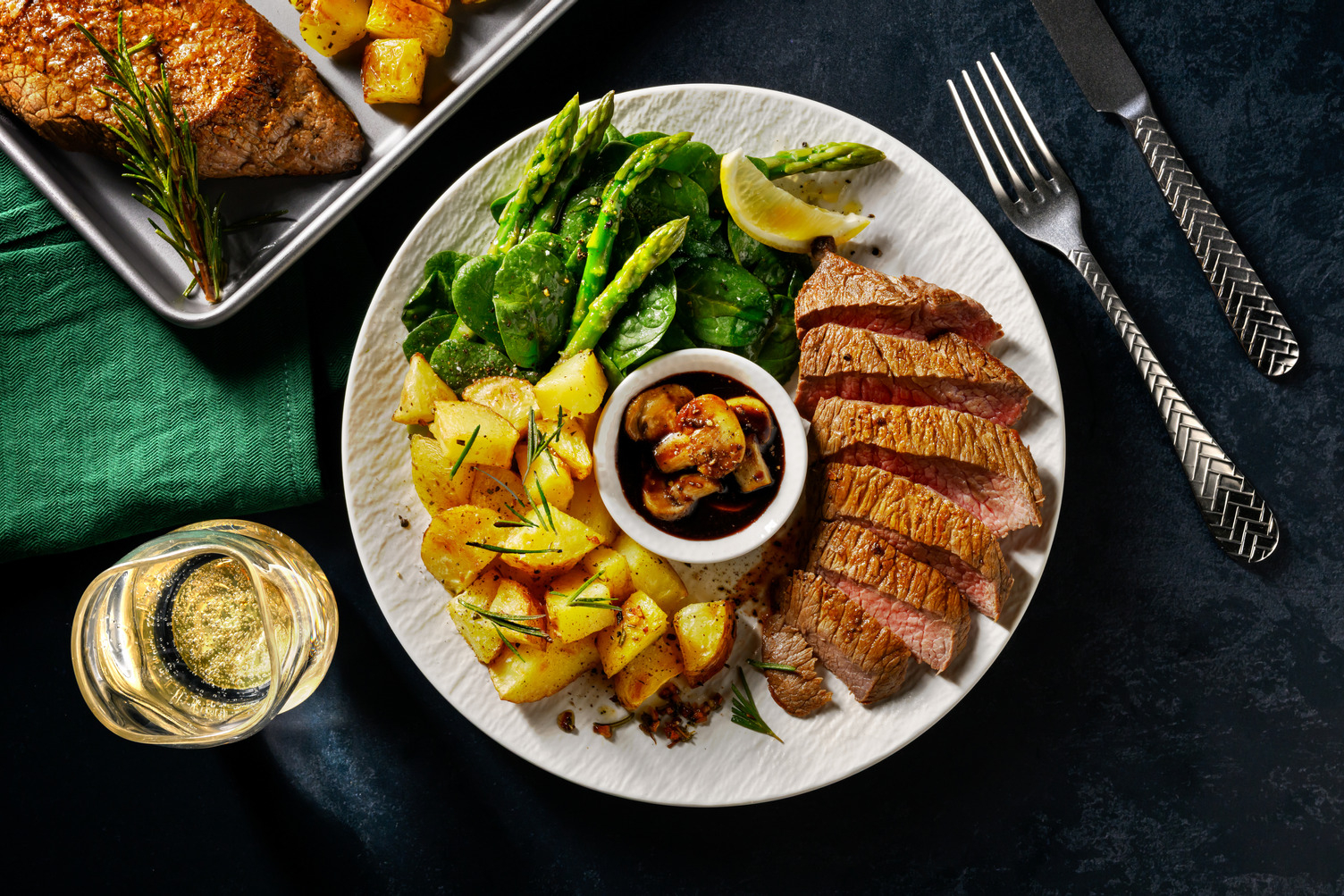 Classic Beef Rump & Twice-Cooked Potatoes