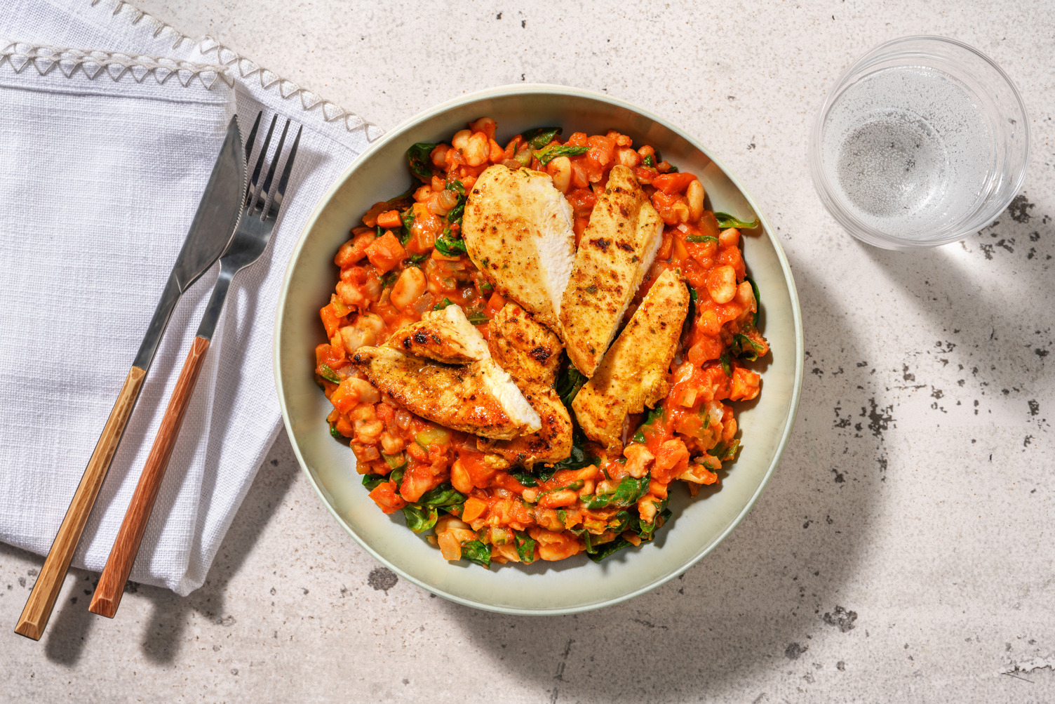 Herby Beef Rump & Braised White Bean Stew 