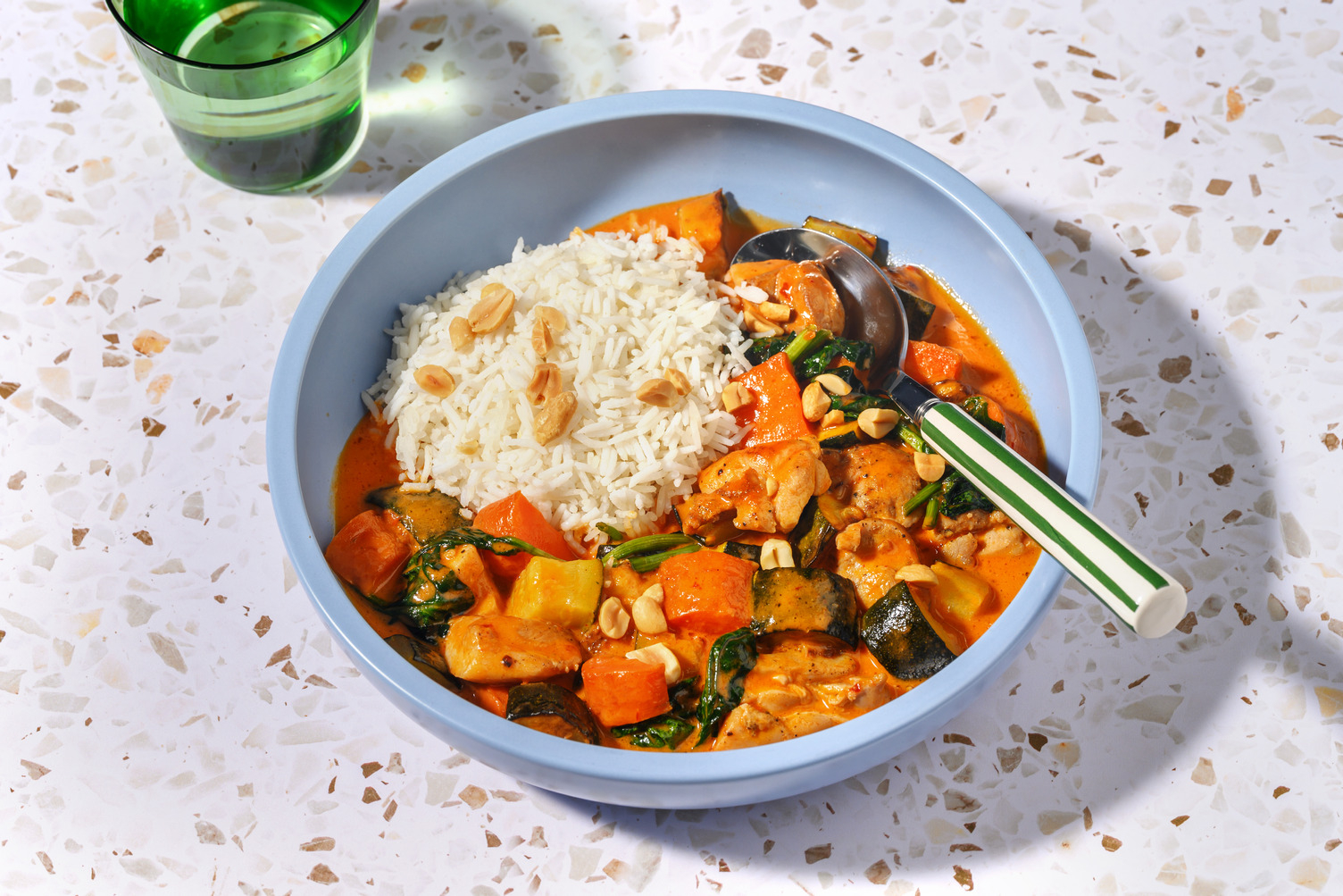 Coconut Chicken Curry & Instant Rice