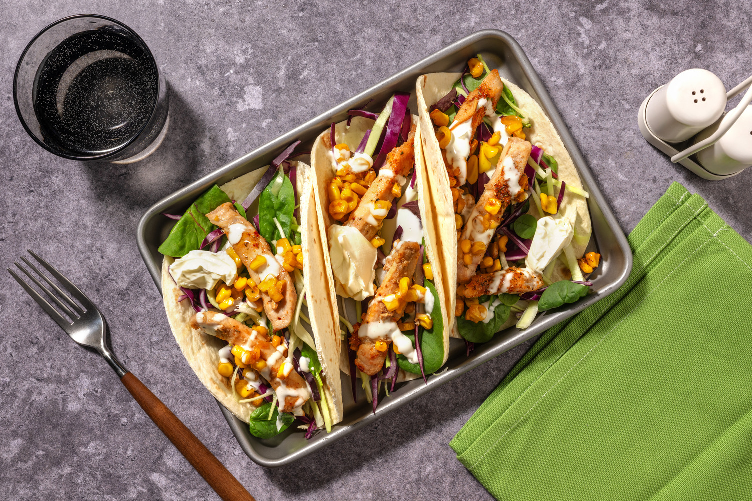 Mexican Fiesta Double Pork & Corn Tacos