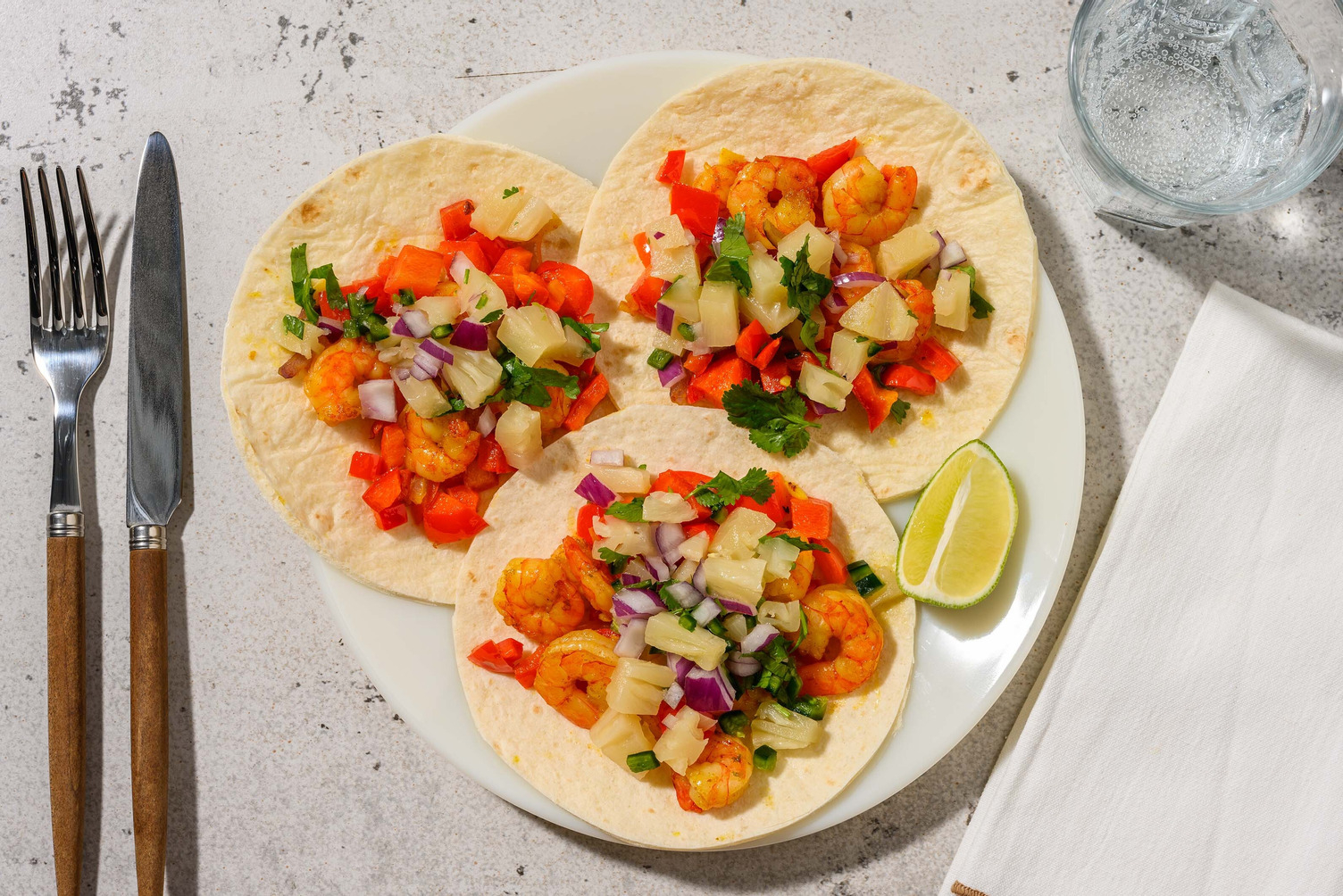 Cal Smart Jerk Shrimp Tacos