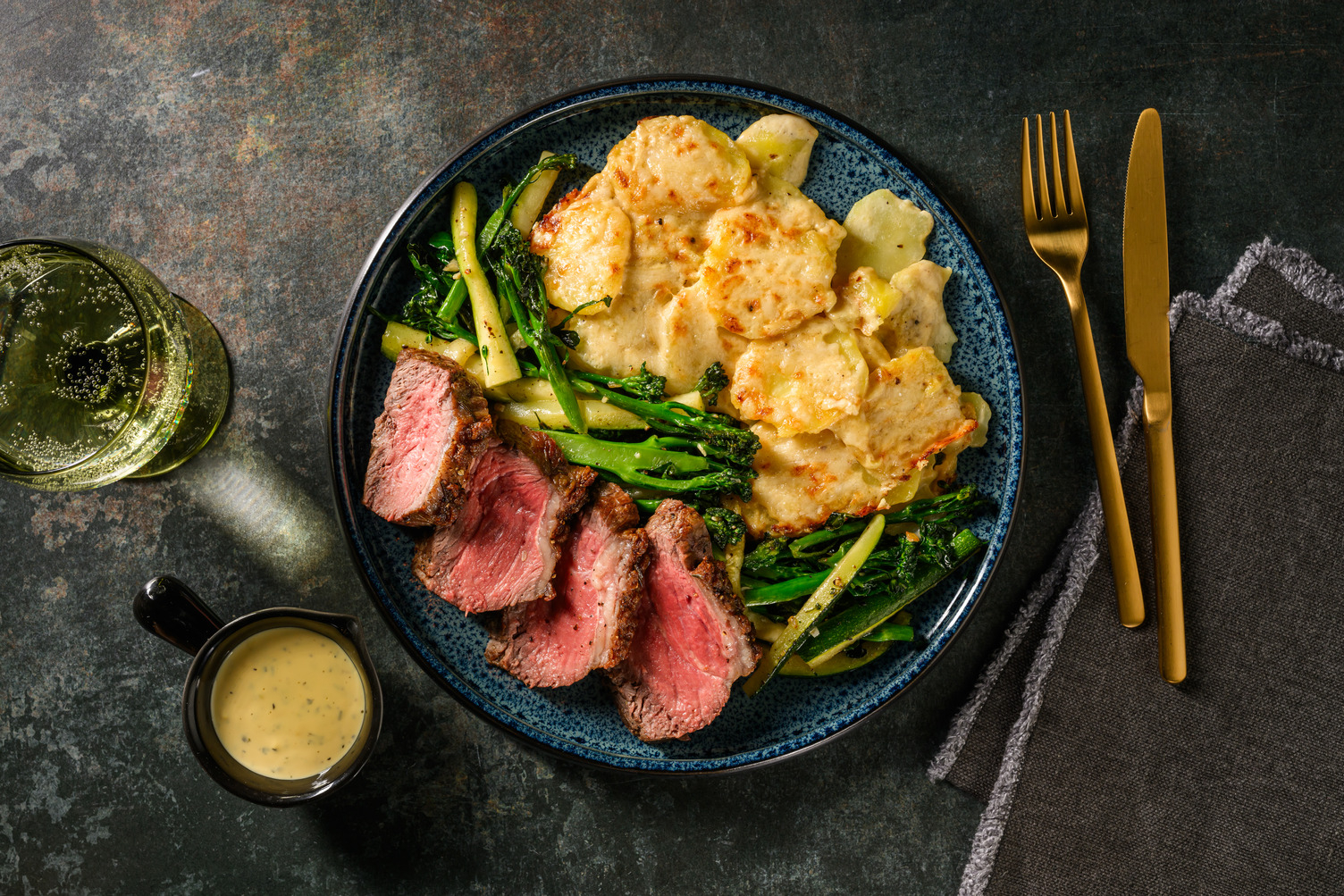 Luxe Lamb Rump & Dauphinoise Potatoes
